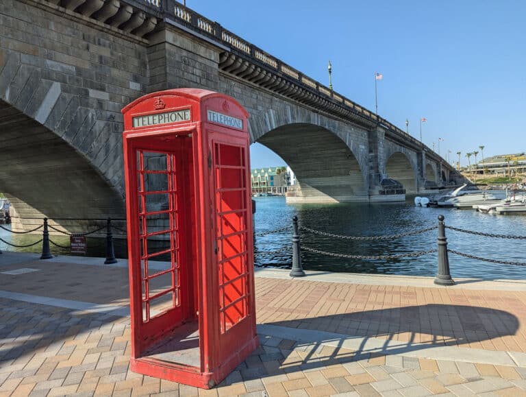 London Bridge in Lake Havasu City, Arizona.
