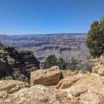 Powell Point on the Hermit Road in Grand Canyon National Park.