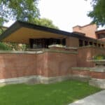The Frank Lloyd-Wright Home and Studio in Chicago.
