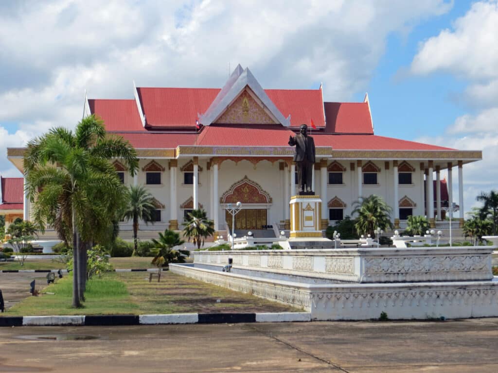 The Lao National Museum in Vientiane.