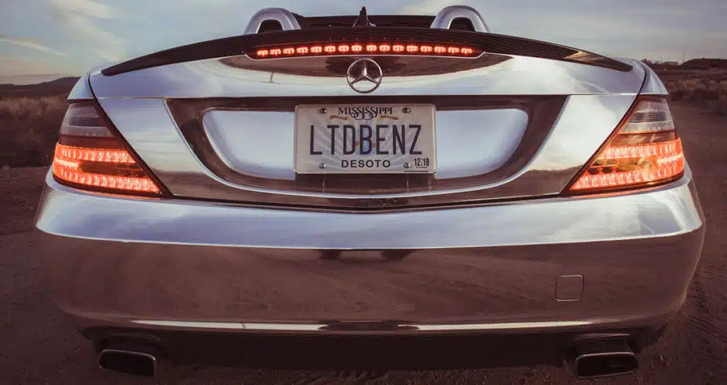 Mississippi numberplate.