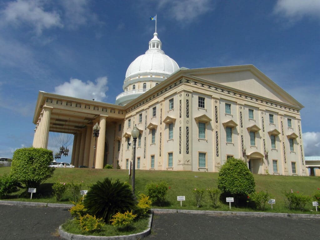 Palau's Parliament building.
