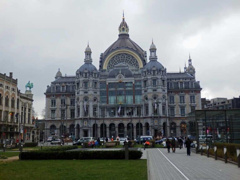 Antwerp Centraal Station.