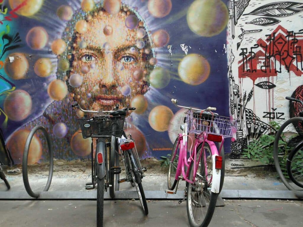 Street art in Berlin.