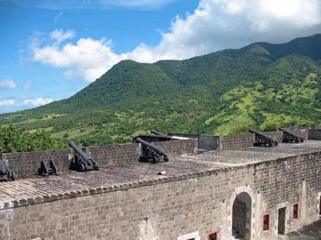 The Brimstone Hill Fortress in St Kitts.