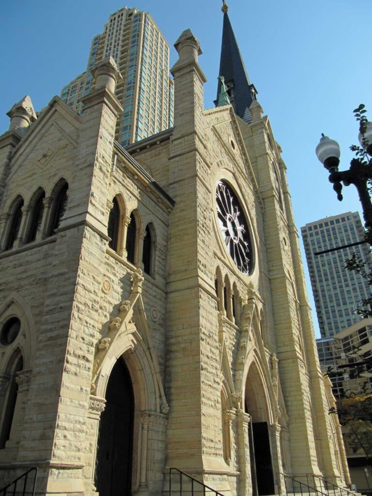 Chicago's Holy Name Cathedral.