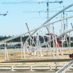 The Formula Rossa at Ferrari World, Abu Dhabi.