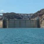 Hoover Dam from a Lake Mead cruise boat.