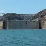 Hoover Dam from a Lake Mead cruise boat.