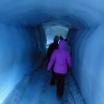On the Into The Glacier tour in Iceland.