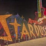 Rescued neon signs at the Las Vegas Neon Museum.
