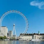 The London Eye.