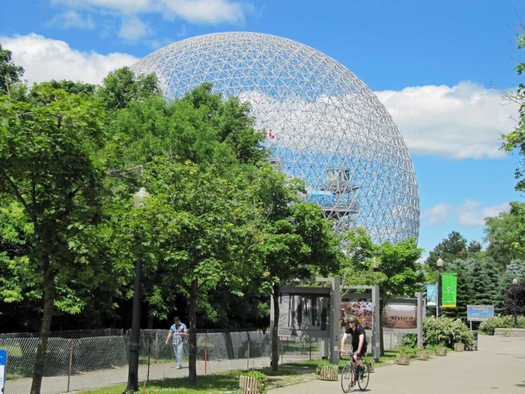 The Montreal Biodome.