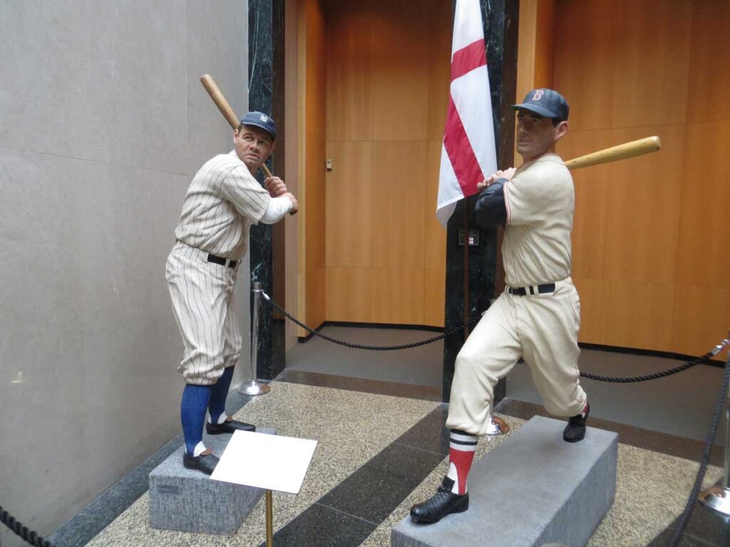 Inside the National Baseball Hall of Fame and Museum in Cooperstown, New York.
