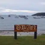Oban on Stewart Island, New Zealand.