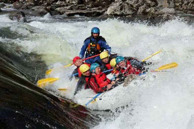 Rafting on the Strandaelva from Voss.