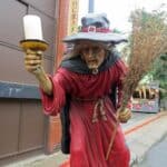 One of many witches in Salem, Massachusetts.