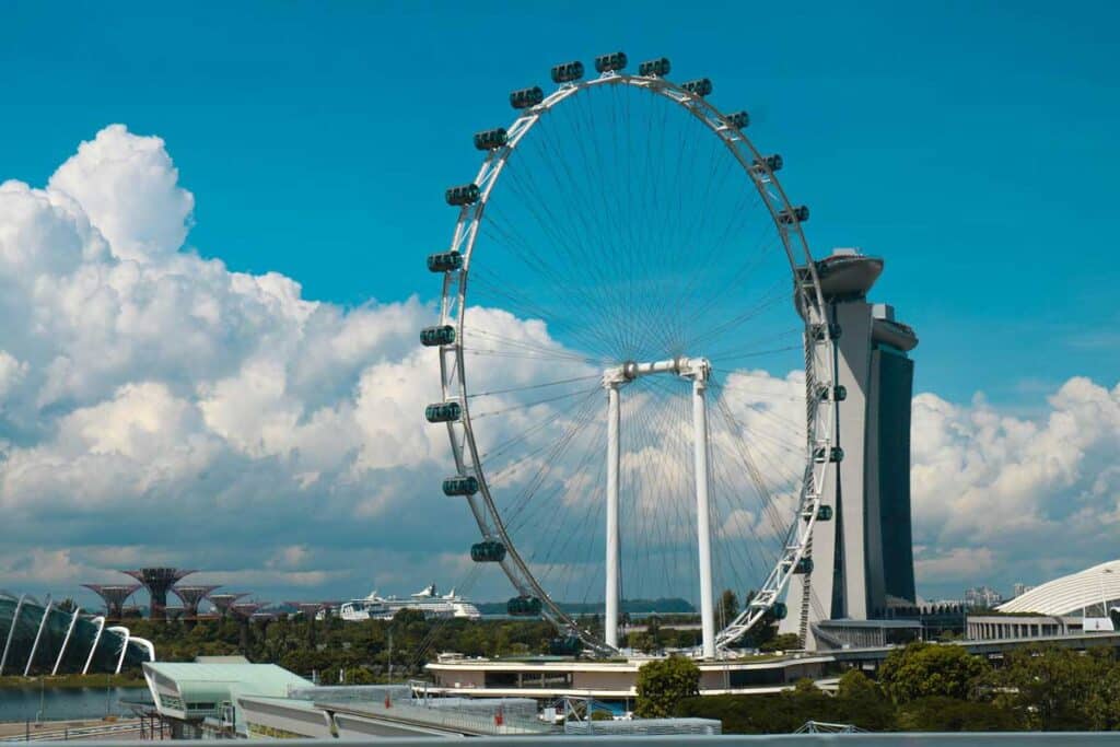 The Singapore Flyer in Singapore.