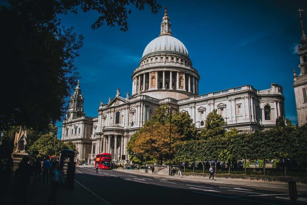 St Paul's Cathedral in London, England.