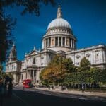 St Paul's Cathedral in London, England.