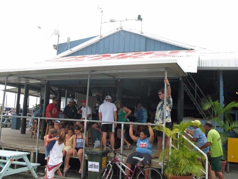 Trader Jack's on Rarotonga, the Cook Islands.