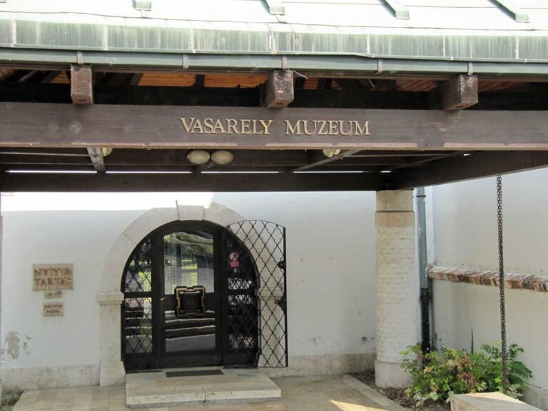 The Vasarely Museum in Budapest, Hungary.