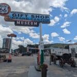 A Route 66 gift shop in Williams, Arizona.