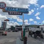 A Route 66 gift shop in Williams, Arizona.