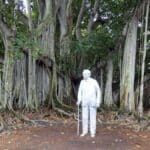 The Thomas Edison statue at the Winter Estates in Fort Myers, Florida.