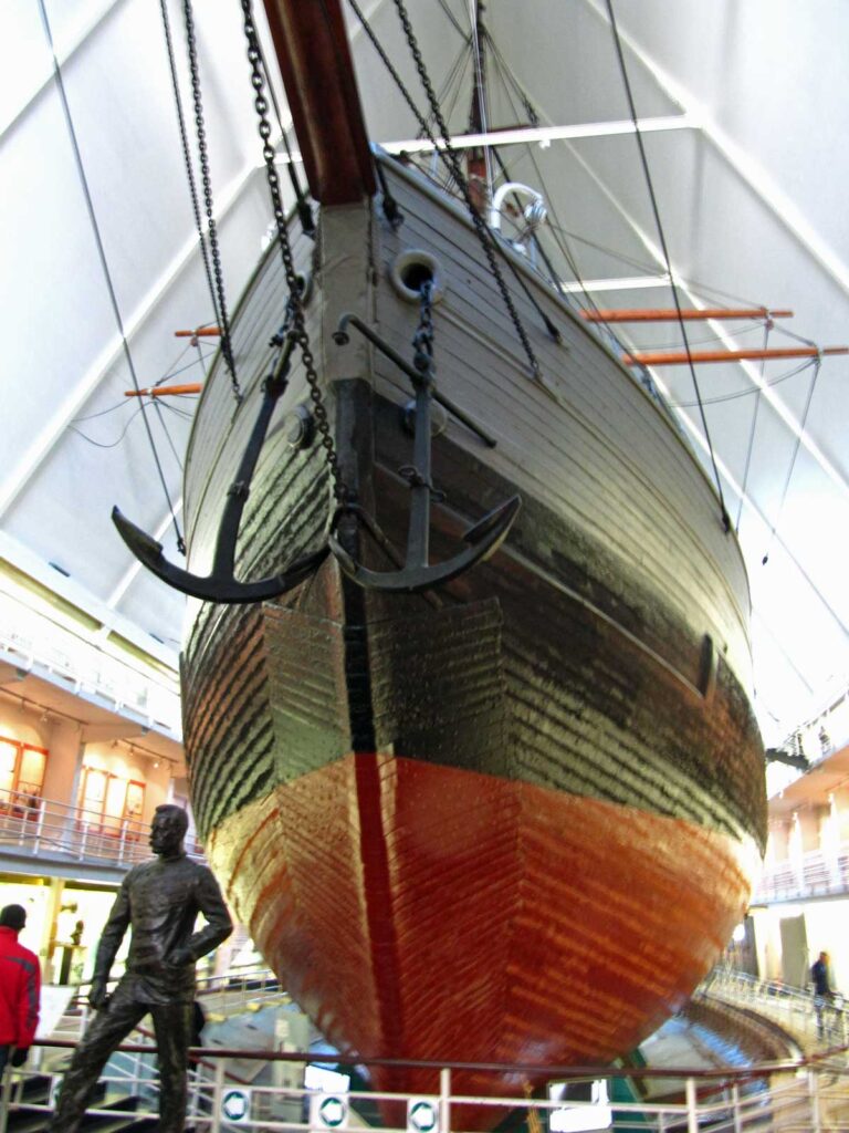 The Fram at the Fram Museum in Oslo, Norway.