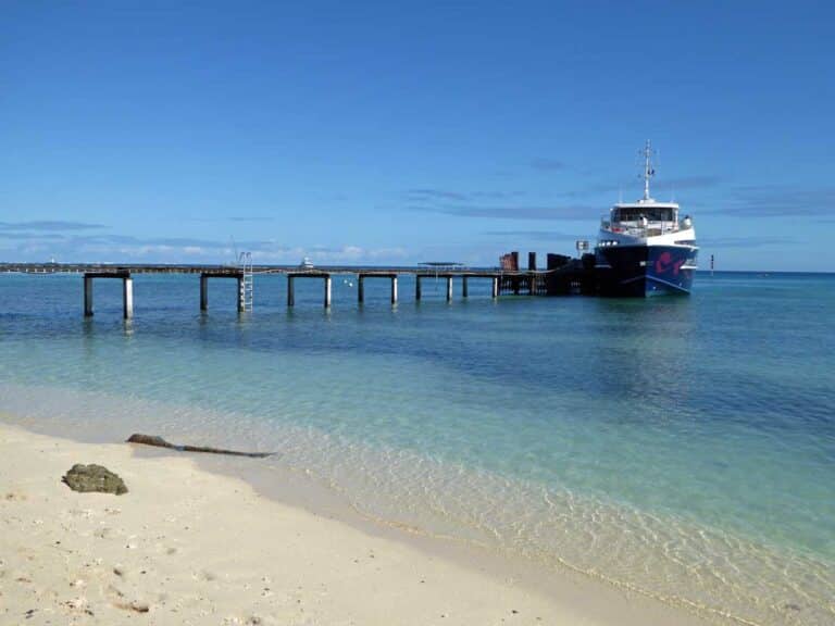 Amedee Island in New Caledonia.