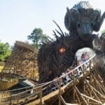 The Wicker Man rollercoaster at Alton Towers.