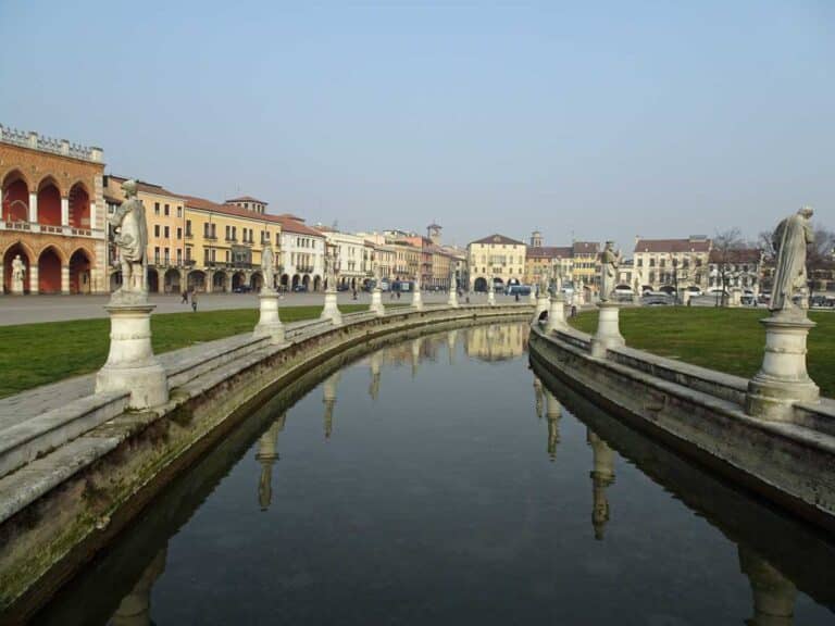 The Prato della Valle in Padua, Italy.