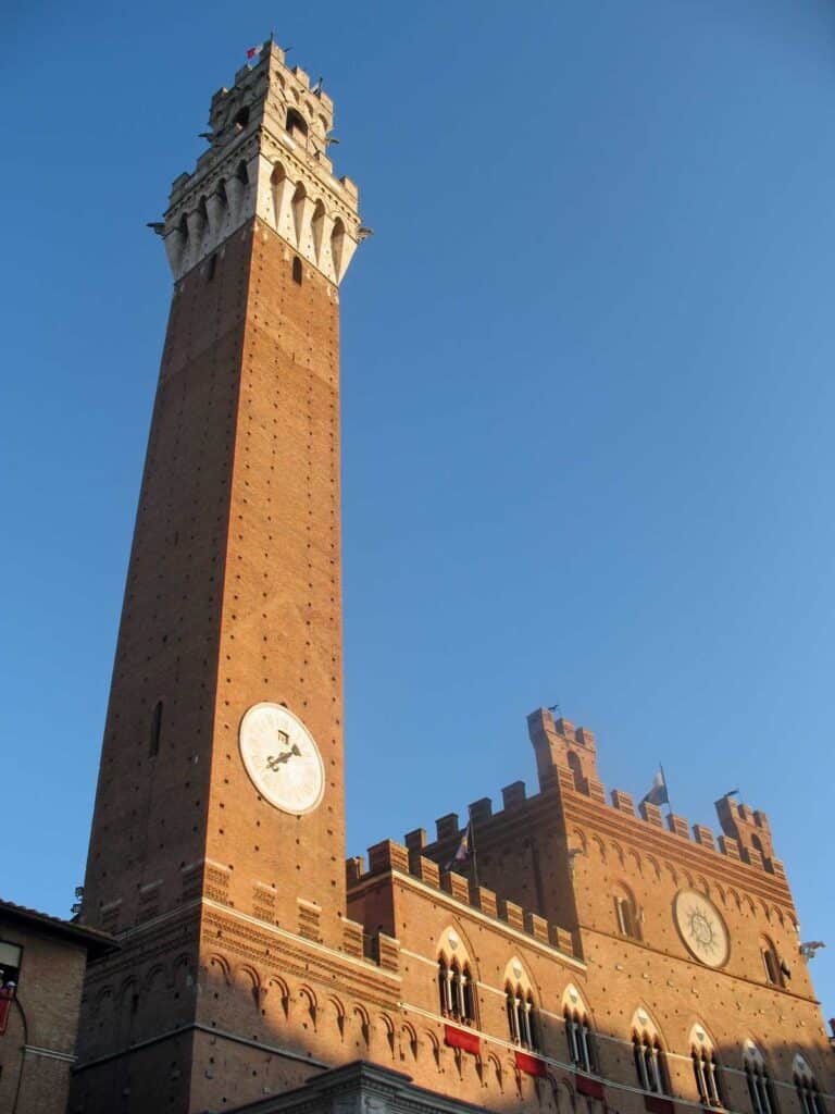 Siena's Palazzo Pubblico.