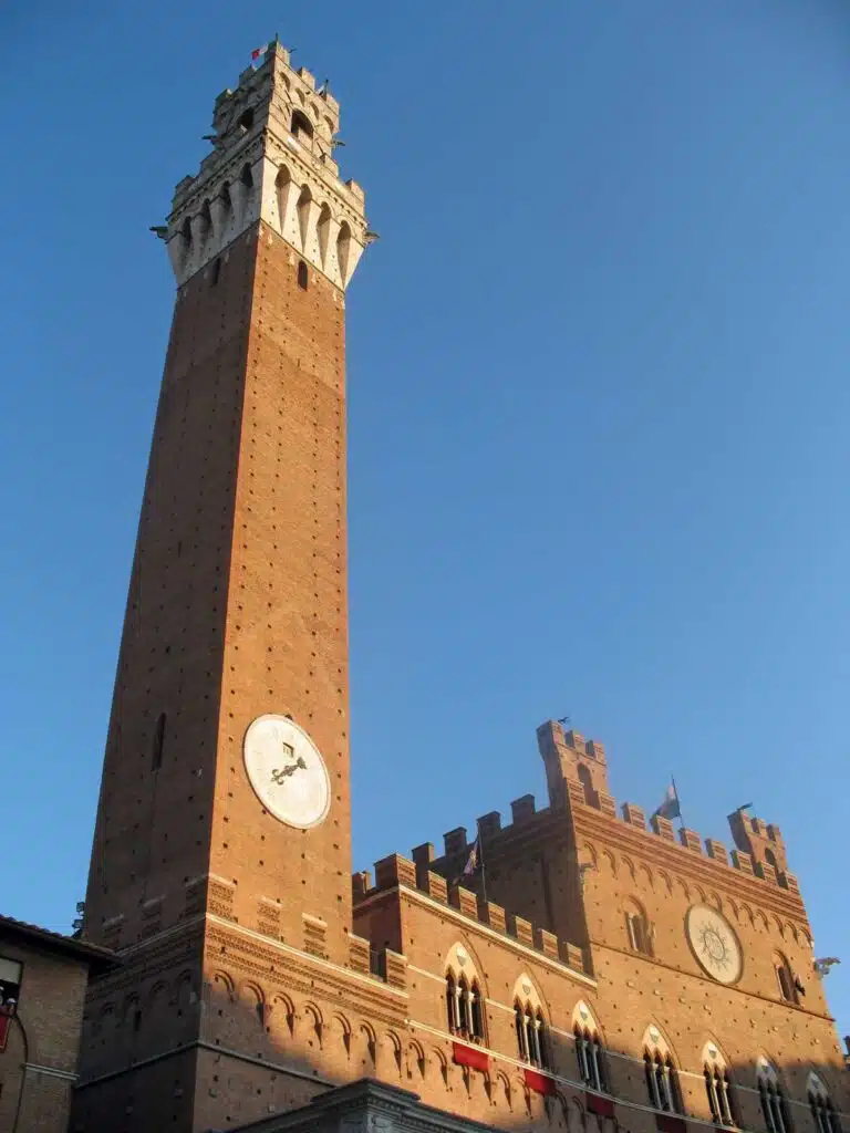 Siena's Palazzo Pubblico.