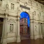 The Teatro Olimpico in Vicenza, Italy.