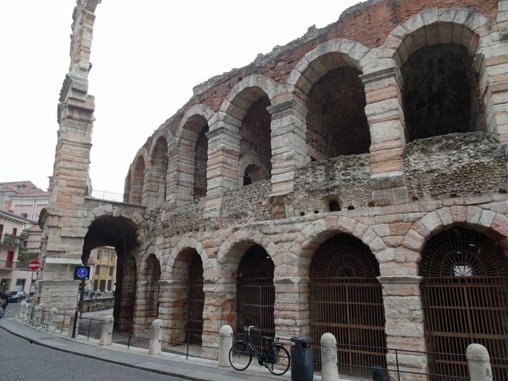 The Arena in Verona, Italy.
