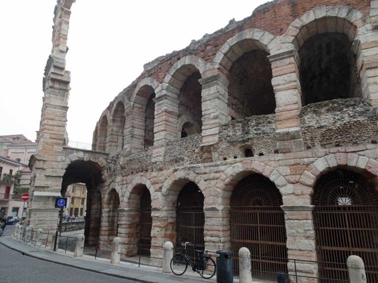 The Arena in Verona, Italy.