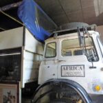 The Africa Hinterland safari truck at Liliesleaf Farm, Johannesburg.