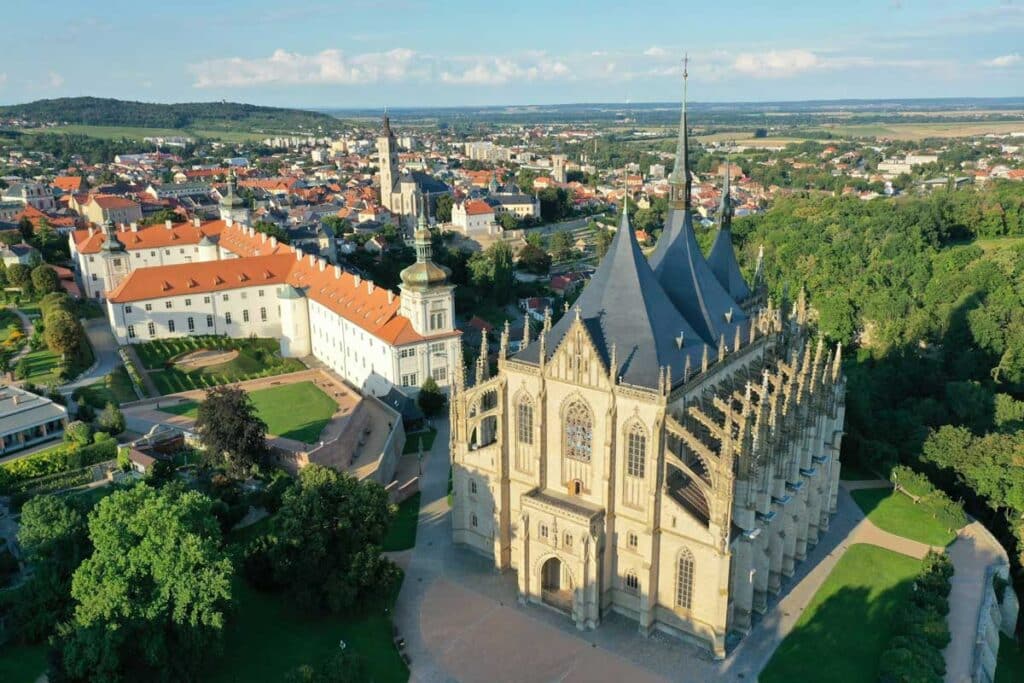 Kutná Hora in Czechia.