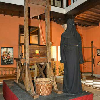 The Spanish Inquisition exhibition in Granada, Spain.