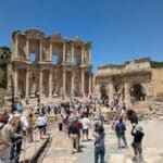 The Library of Celsus in Ephesus.