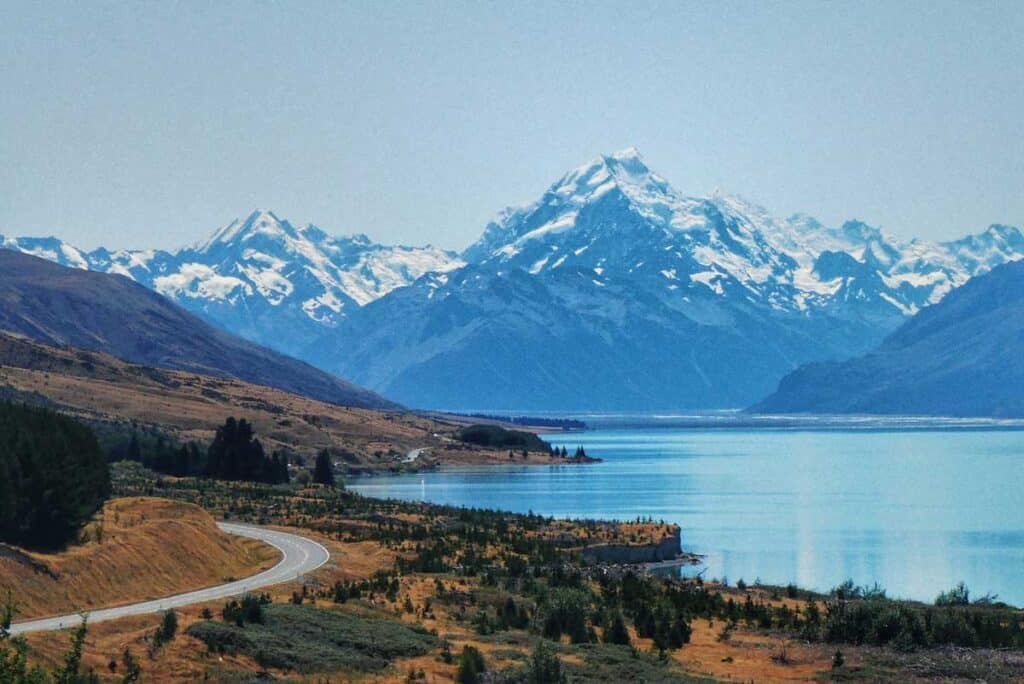 Aoraki/ Mt Cook on New Zealand's South Island.