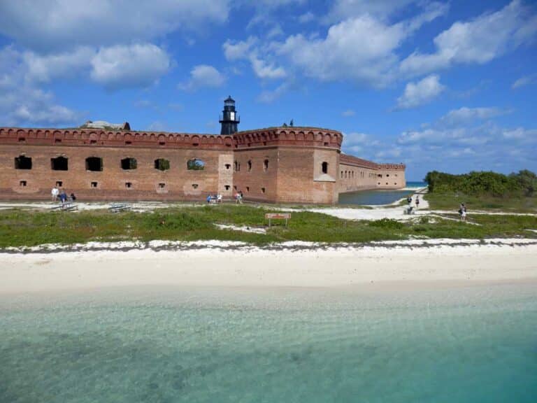 Fort Jefferson in Dry Tortugas National Park, Florida.