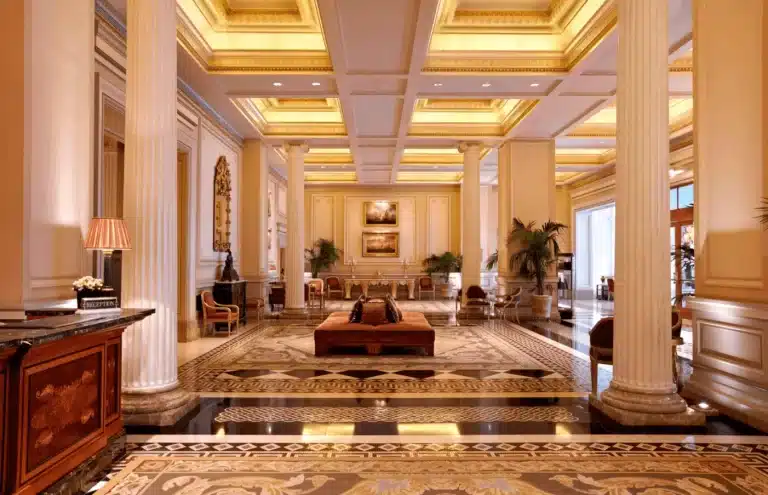 The Hotel Grande Bretagne in Athens, Greece.