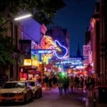 Grosse Freiheit in the heart of St Pauli, Hamburg.