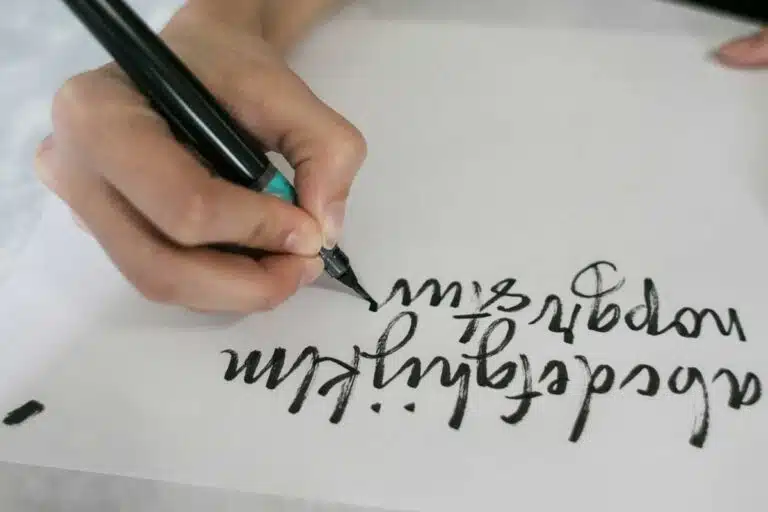 When having bad handwriting is useful