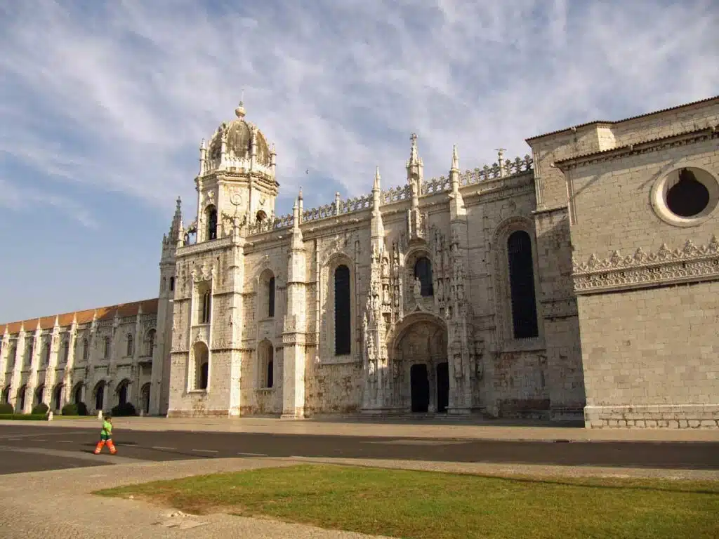The Jeronimos Monastery in Belém, Lisbon.