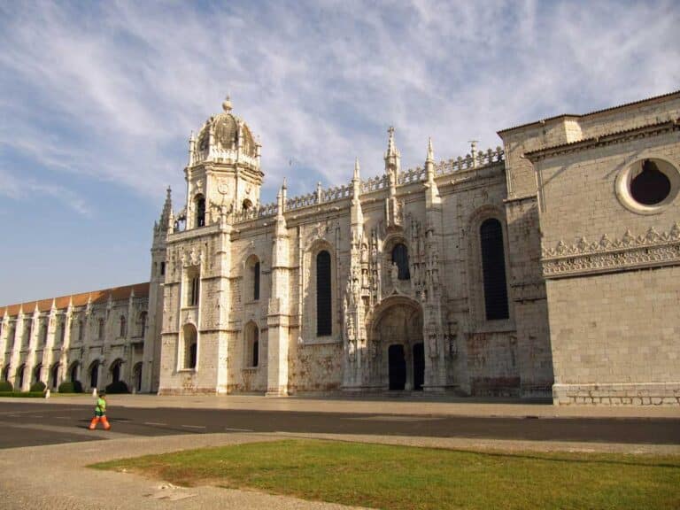 The Jeronimos Monastery in Belém, Lisbon.