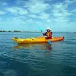 Kayaking on the Coorong.